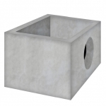 Ilma katteta betoonist kaev/liivapüüdur (paigaldatakse renni alla) I 500x300x300 mm