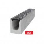 Malmrestiga betoonist renn B125 I 1000x130x160 mm