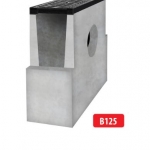 Malmrestiga betoonist kaev B125 I 500x200x500 mm I H25