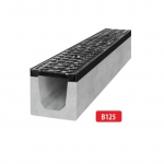 Malmrestiga betoonist renn B125 I 1000x150x150 mm