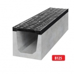 Malmrestiga betoonist renn B125 I 1000x200x200 mm