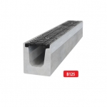 Malmrestiga betoonist renn B125 I 1000x145x160 mm