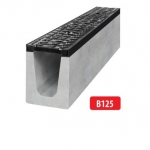 Malmrestiga betoonist renn B125 I 1000x150x200 mm