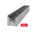 Malmrestiga betoonist renn B125 I 1000x130x120 mm