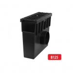 Malmrestiga plastik kaev B125 I 330x130x280 mm I H105