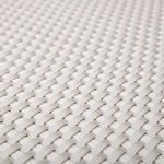 Rotangmatt piirdeaiale, Valge