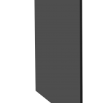 Metallist lõpuplaat I 150x250 mm