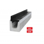 Madala pilurestiga betoonist renn-kanal A15, C250 I 1000x145x160 mm