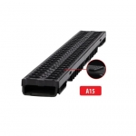 Plastrestiga plastik renn A15 I 1000x130x55 mm