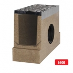 Malmrestiga polümeerbetoonist kaev/liivapüüdur E600 I 500x260x600 mm I H37