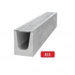 Tsinkrestiga betoonist renn A15 I 1000x130x160 mm