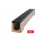 Malmrestiga polümeerbetoonist renn B125 I 1000x125x150 mm