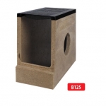 Malmrestiga polümeerbetoonist kaev/liivapüüdur B125 I  500x200x450 mm