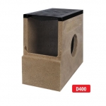 Malmrestiga polümeerbetoonist kaev/liivapüüdur D400 I 500x200x450 mm