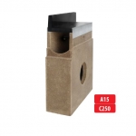 Madala plastäärega polümeerbetoonist kaev/liivapüüdur A15, C250 I H13