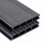 Puitplastkomposiidist (WPC) terrassilaud | õõnes laud | tumehall 149x24x3700 mm  - LAOS 26 tk